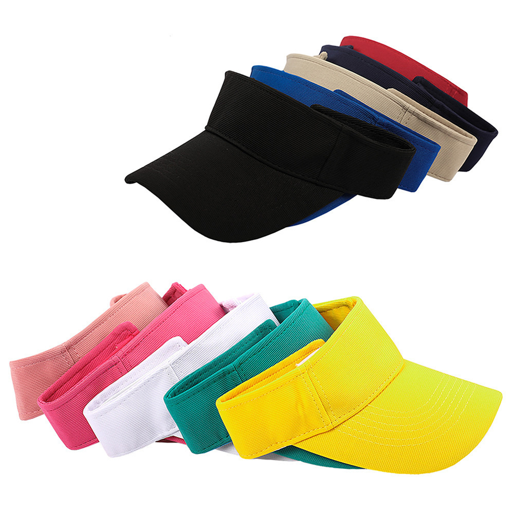Plain Men Women Sport Sun Visor 1
