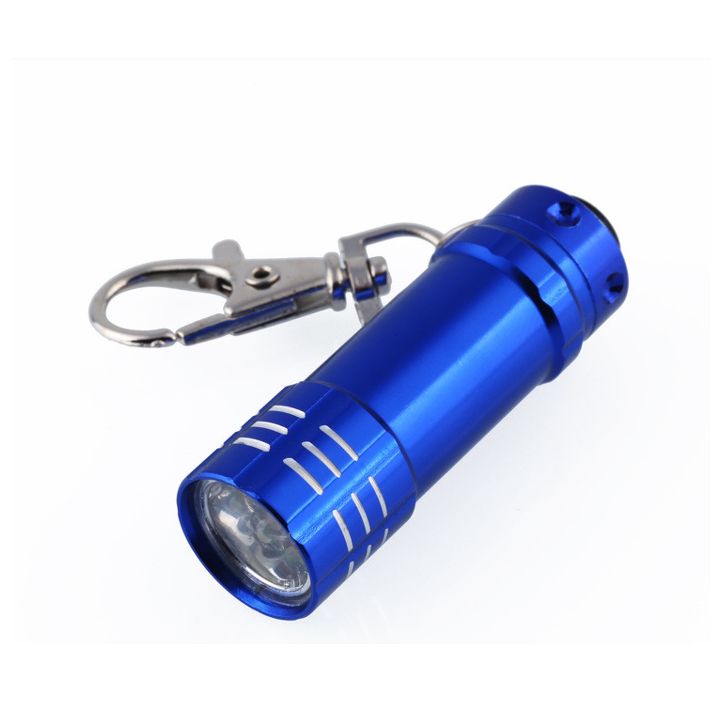 Aluminum Mini 3 LED Flashlights Keychain 2