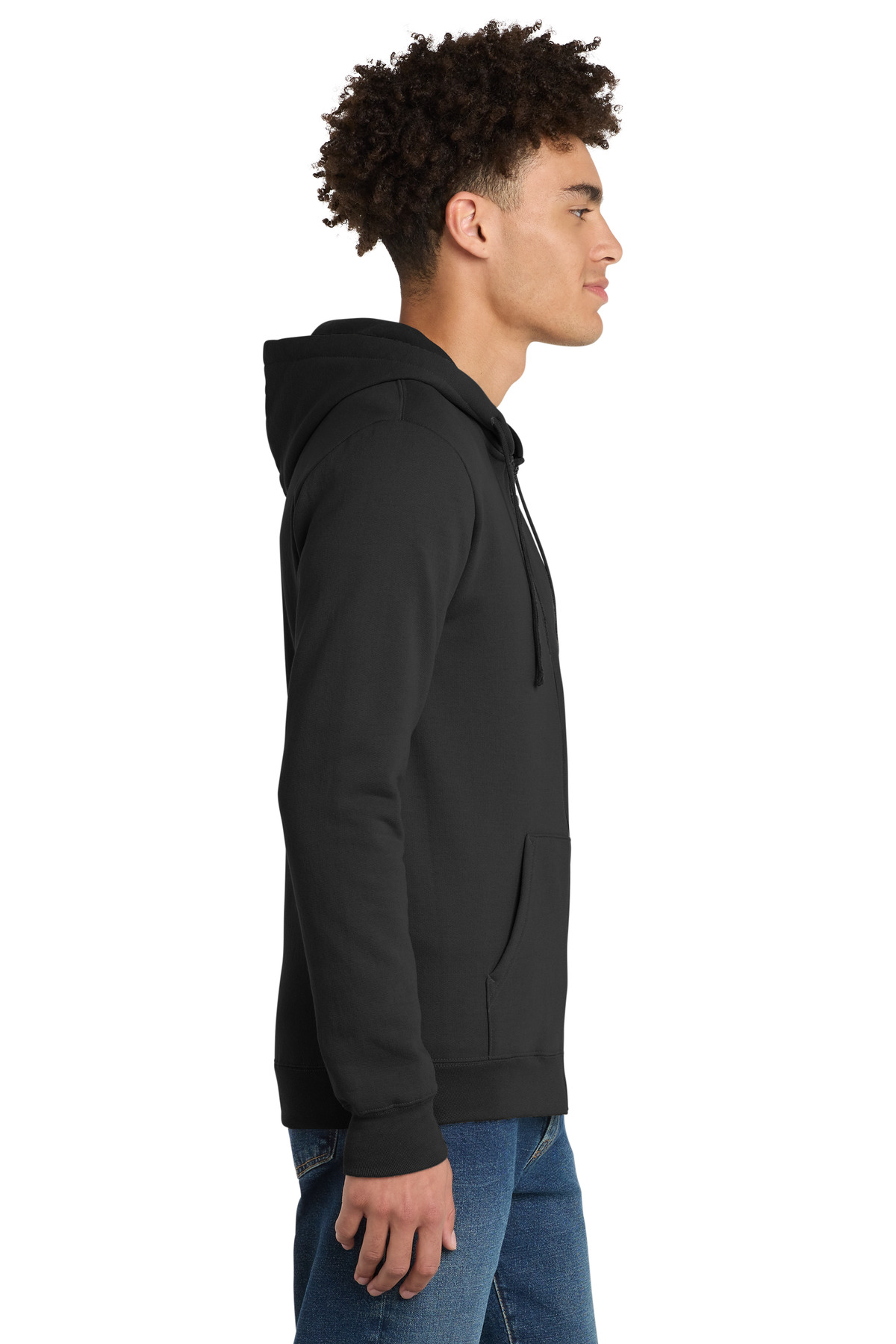 District The Concert Fleece Full-Zip Hoodie. DT800, custom hoodie or sweatshirt with logo imprint 50