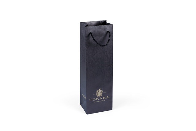 European Heavy Wine Paper Bag - Matte Laminated 10