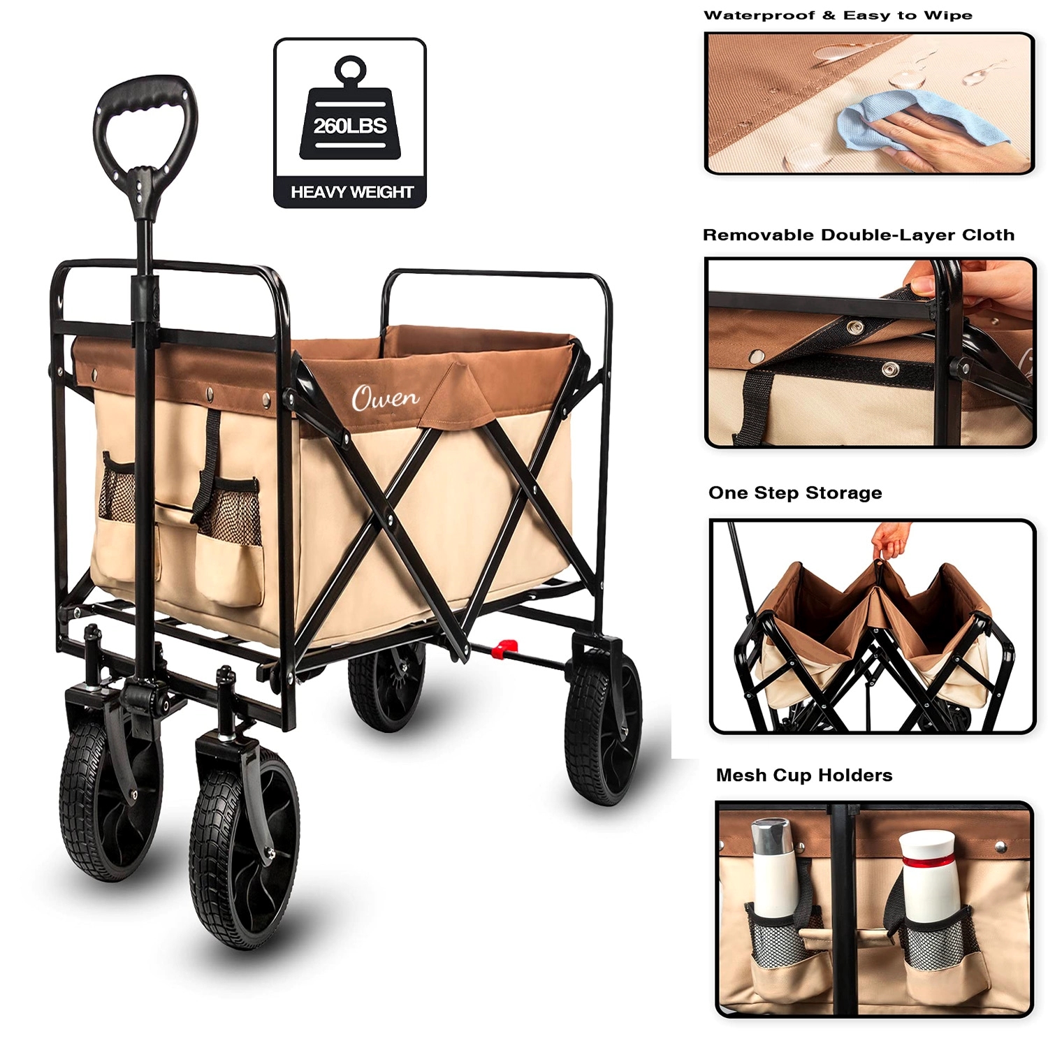 Foldable Camping Cart 2