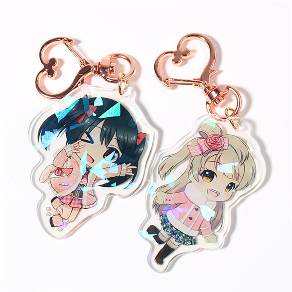 Anime Acrylic Charm Keychain 1