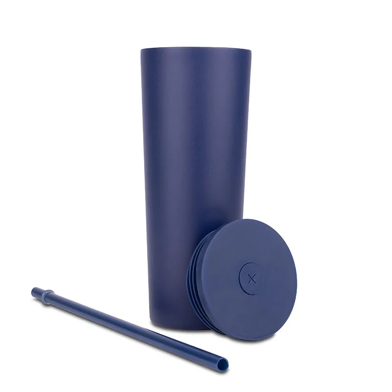 Natick 27oz Double Wall SS Mug with Straw 13