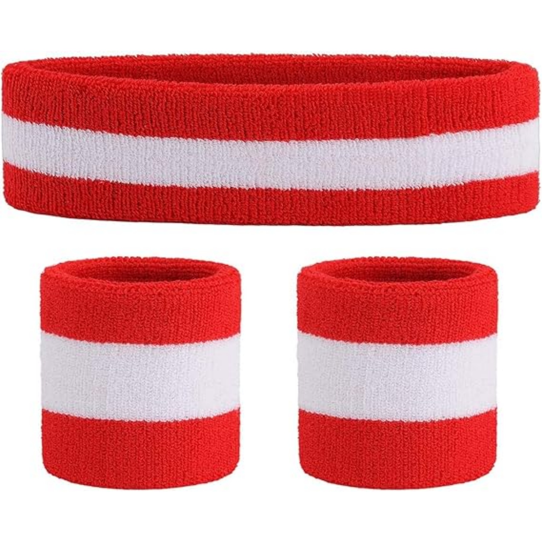 Sweatbands Exercise Eadband Wristband Set 26