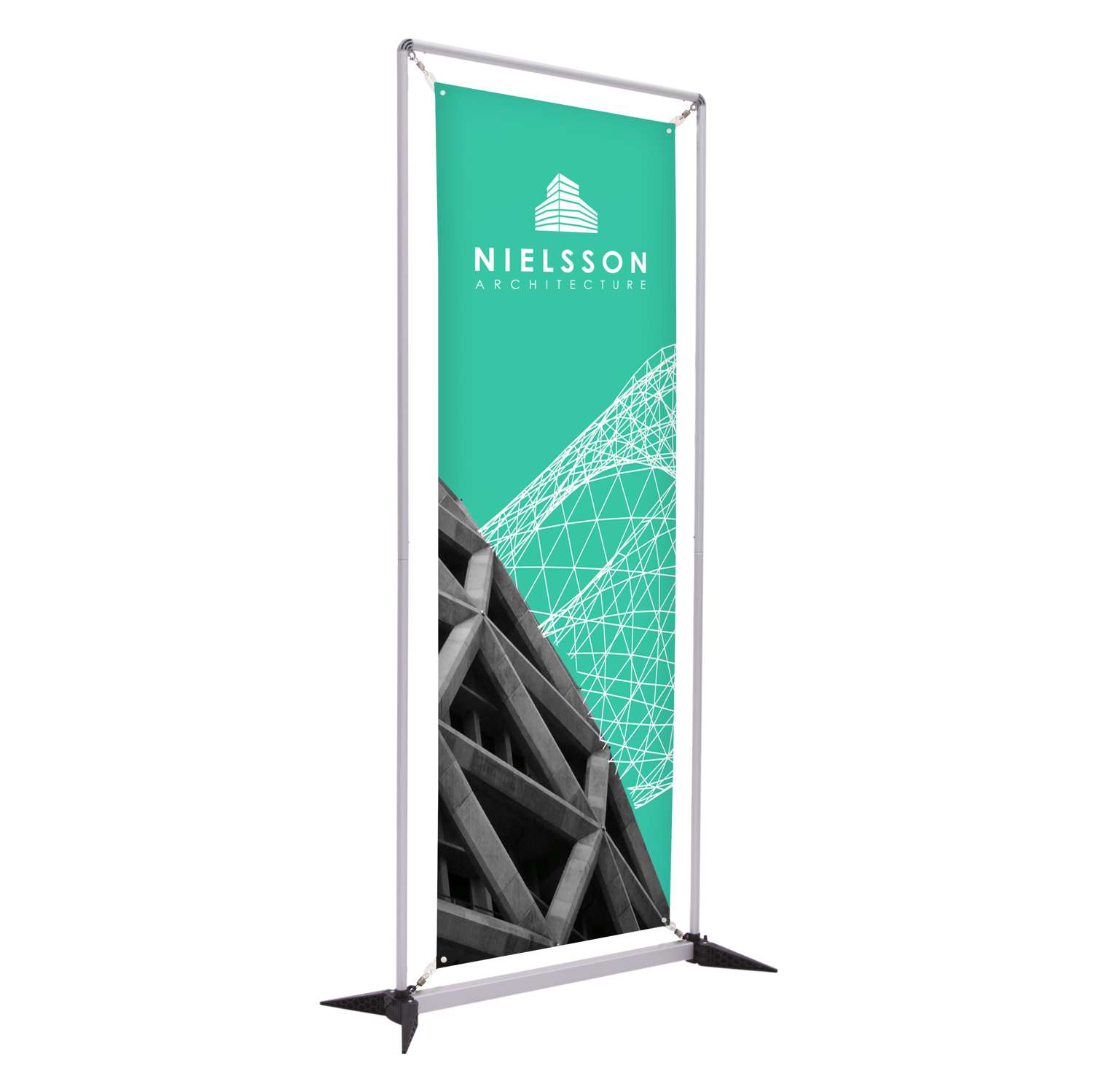 3' FrameWorx Banner Display Kit (Single-Sided, 13 oz. Smooth Vinyl) 15