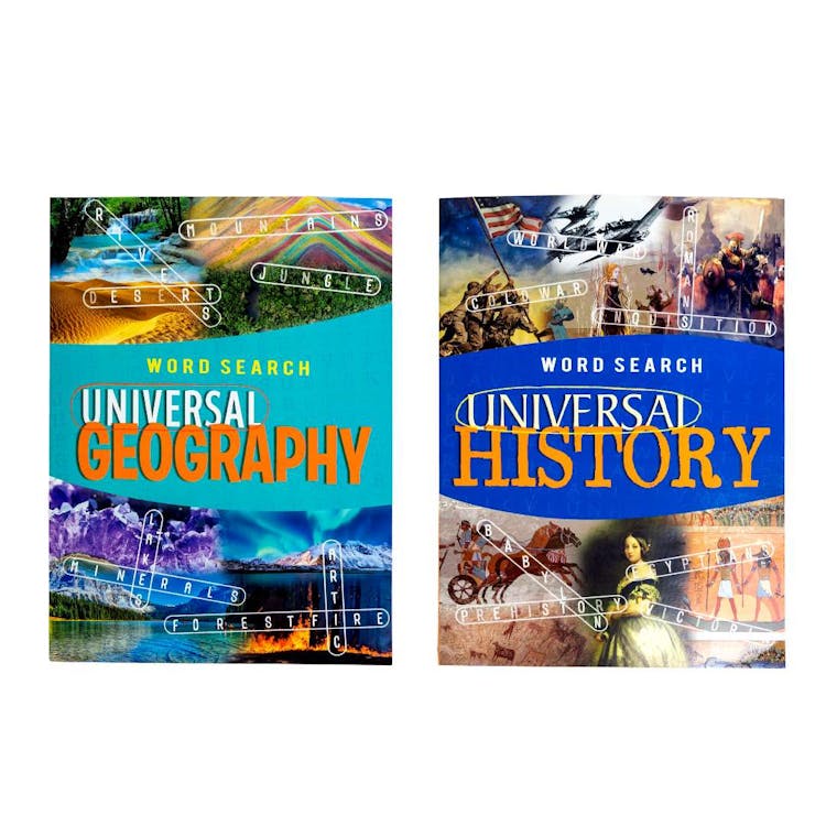 Geography and History Word Find Puzzles - Assorted Two Titles 2