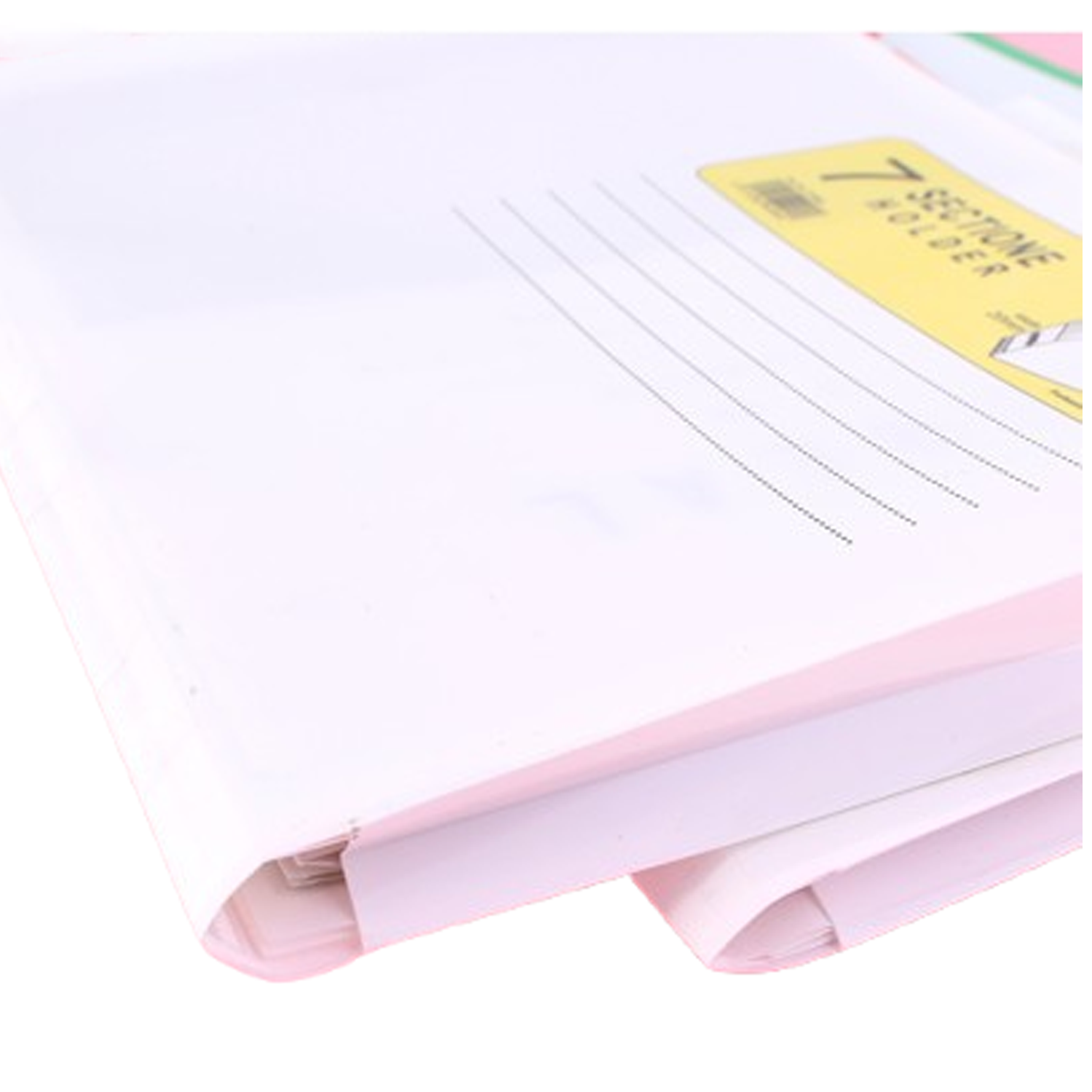 Multi Compartment Color Tab Organization Folder 6