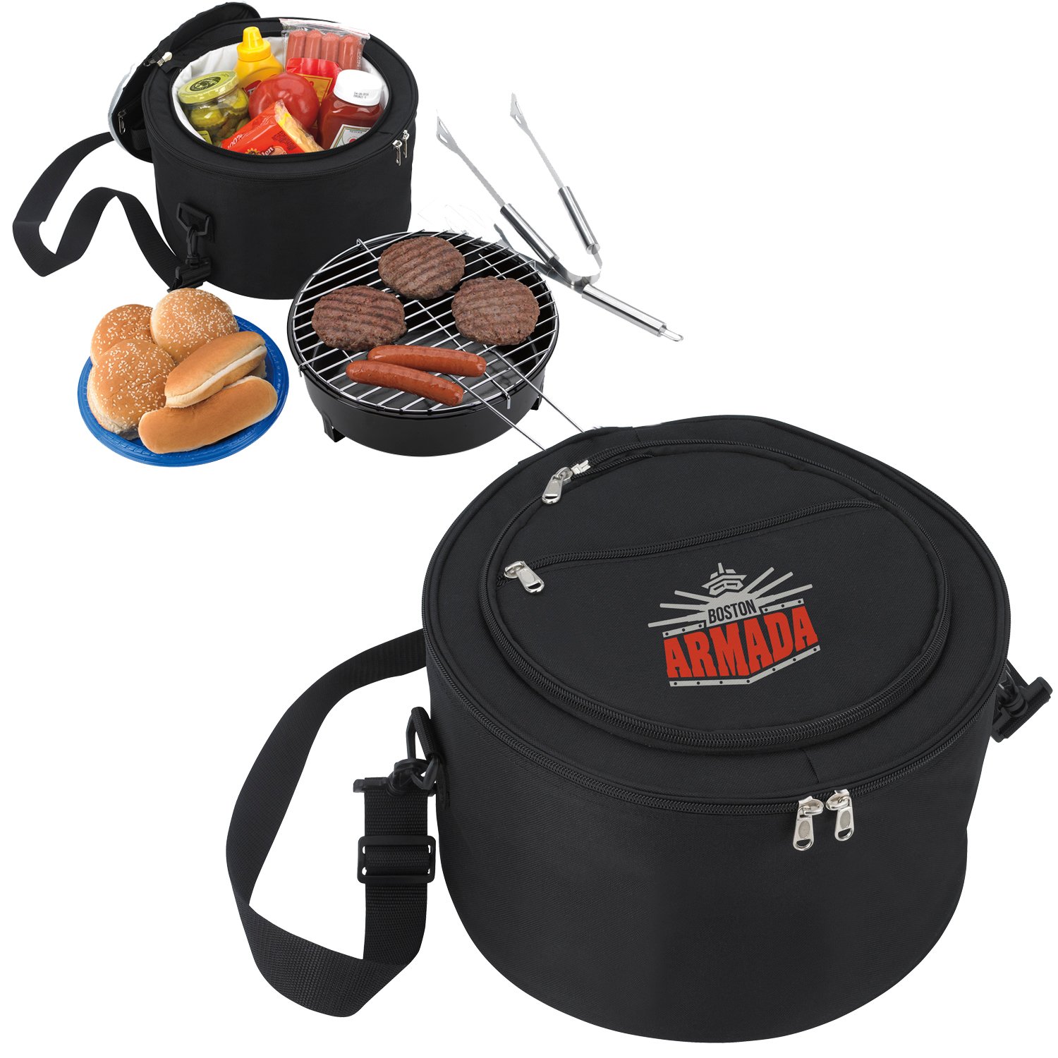 Koozie® Portable BBQ with Cooler Bag 5