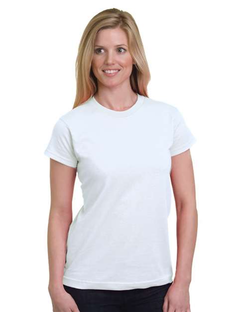 Women's USA-Made Fine Jersey T-Shirt - 5850 2