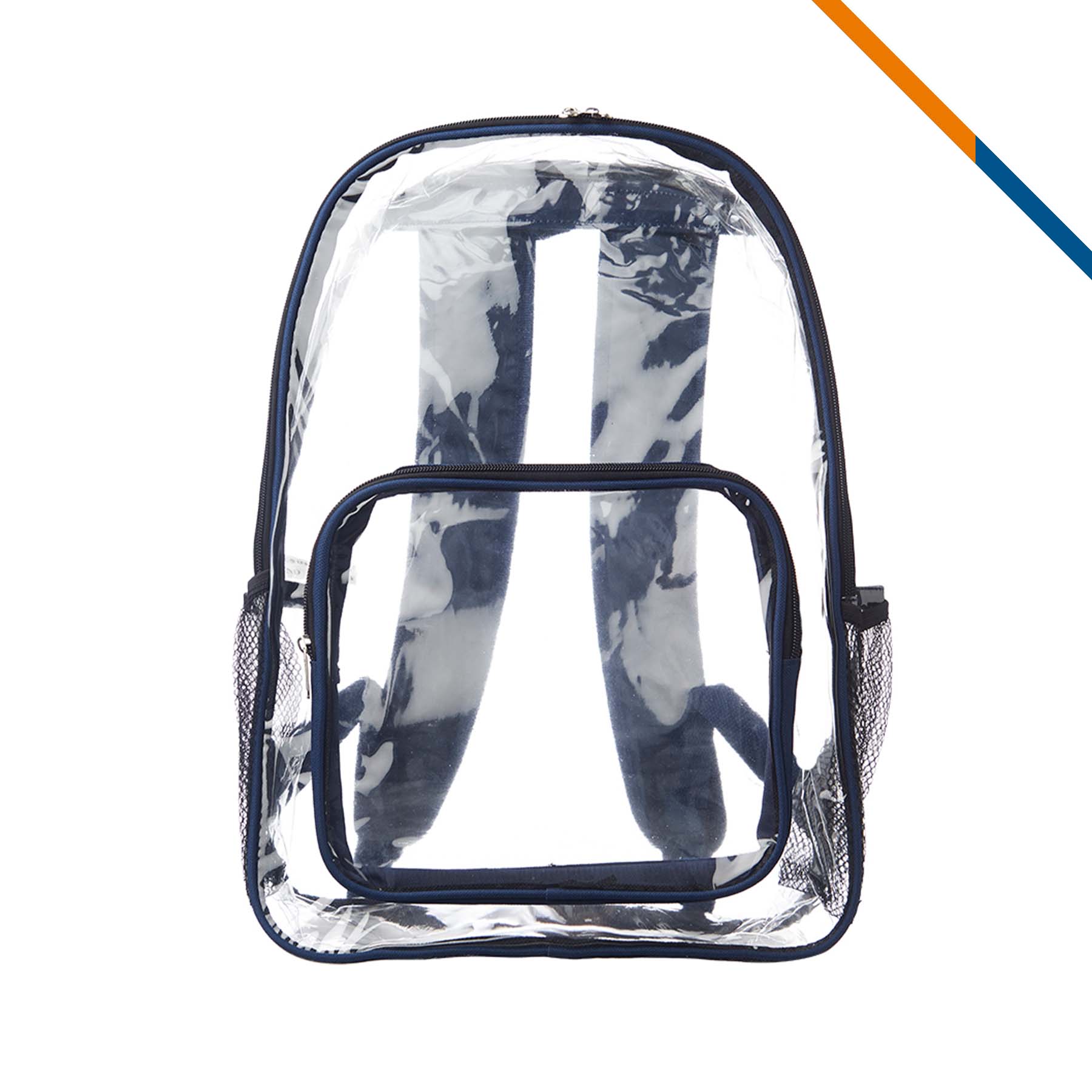 Leroy Clear Backpacks, custom backpack with logo imprint 5