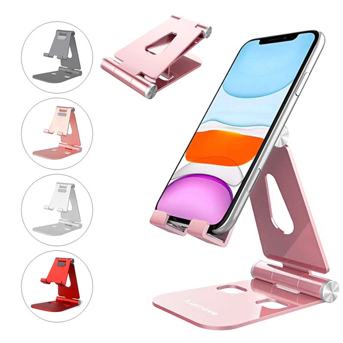 Foldable Cell Phone Holder Stand, 2