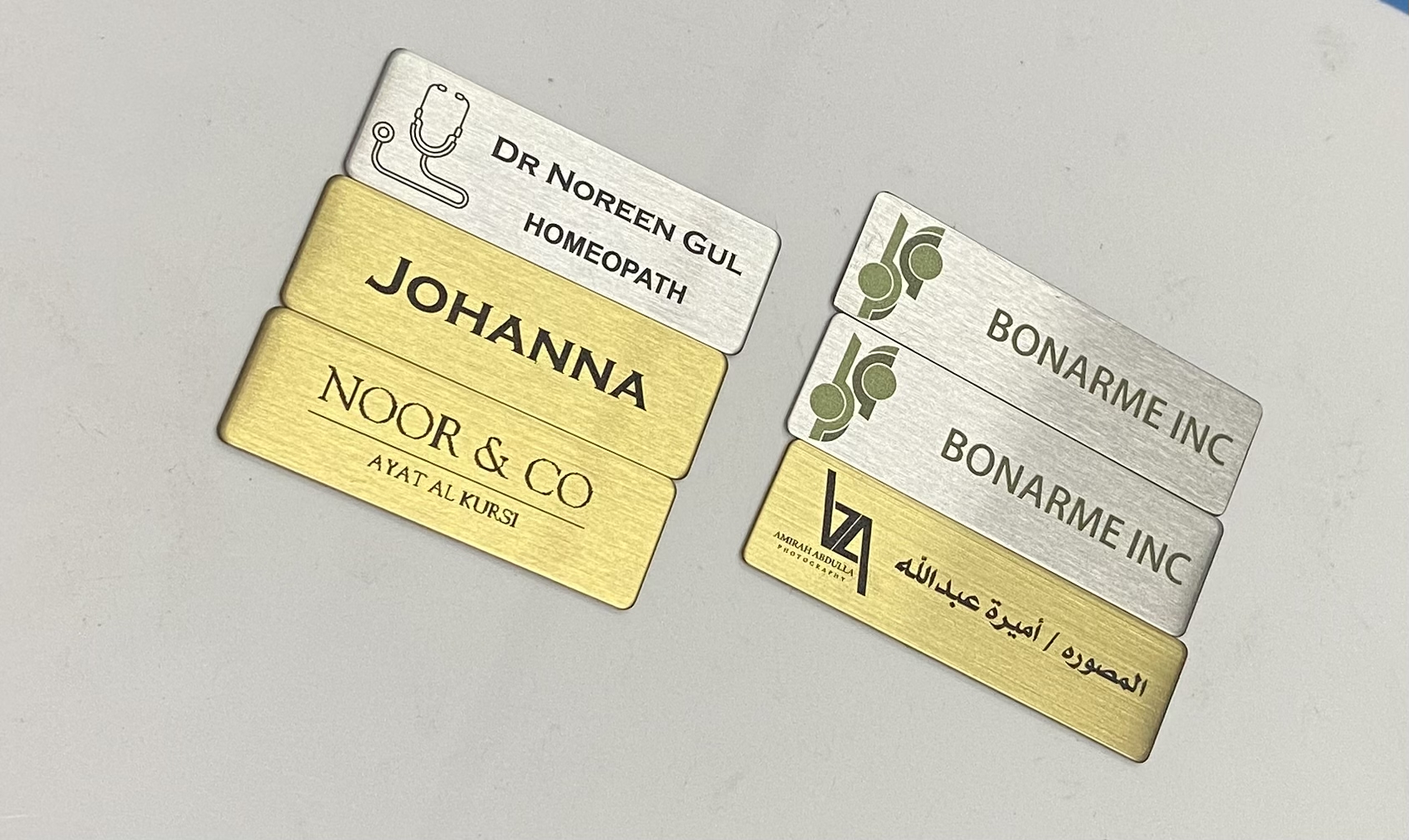 Name Plates 5