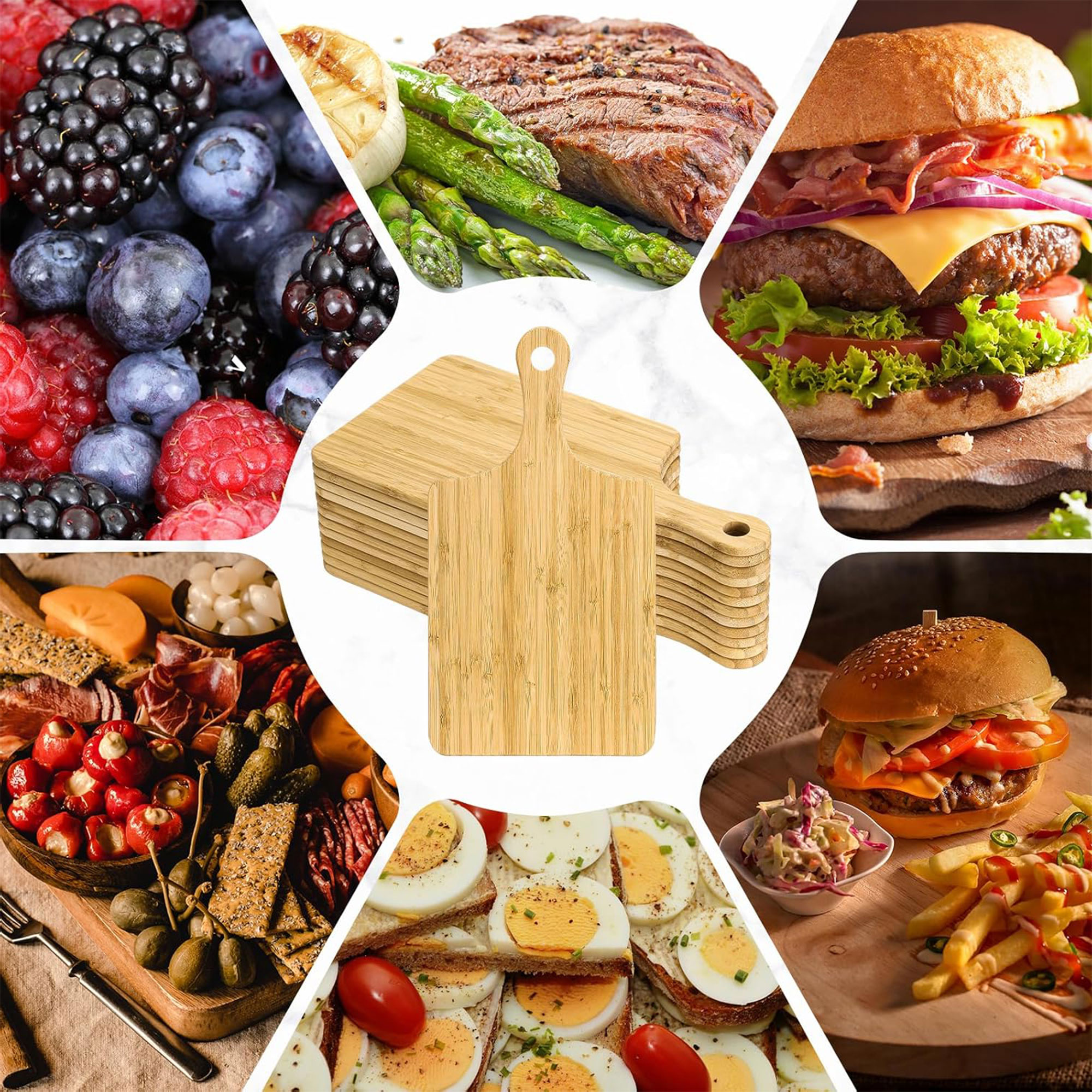 Wood Cutting Board With Handle 1