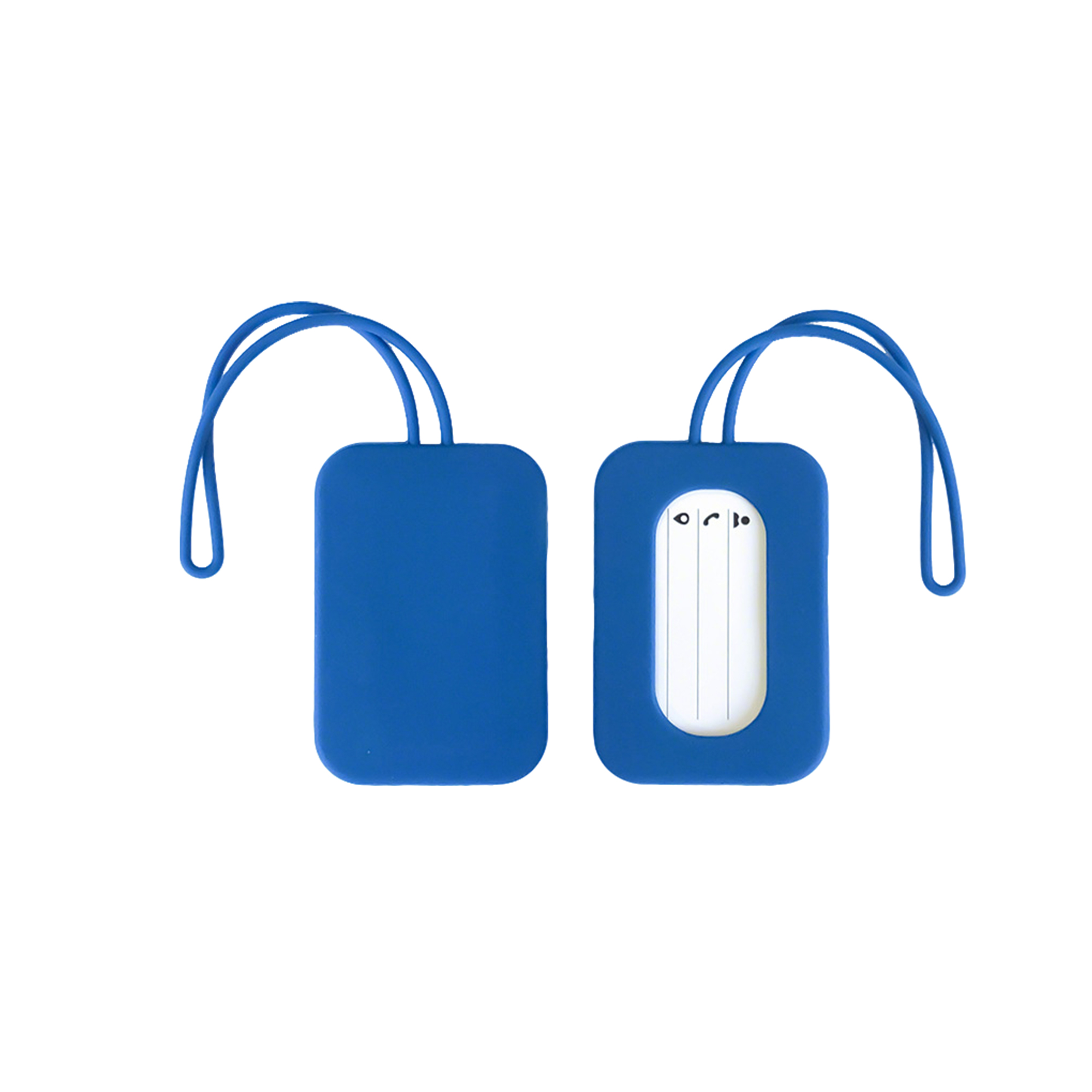 Silicone Luggage Tag With ID Slot 4