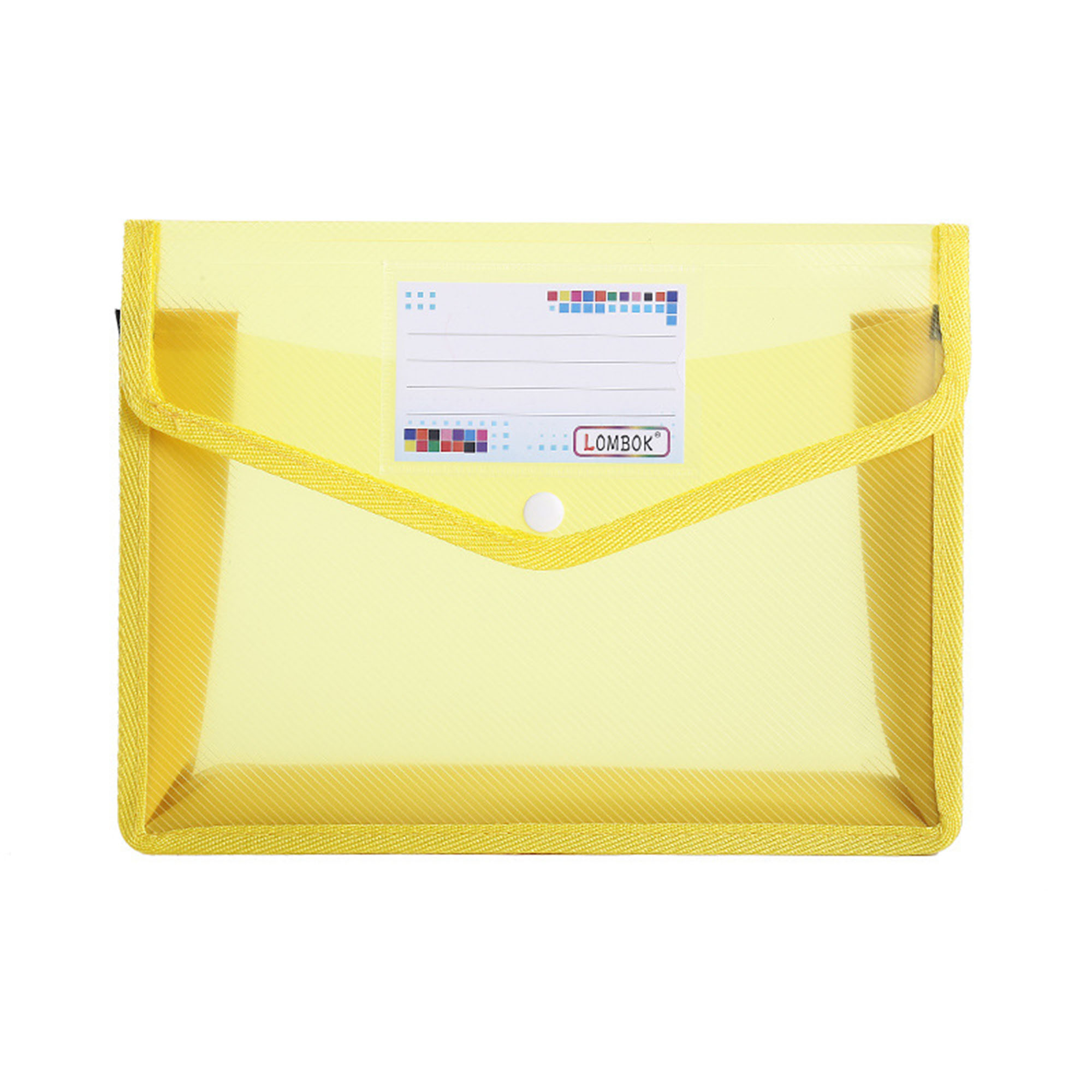 Essential Multi-Color Secure File Pockets MOQ 20 PCS 3
