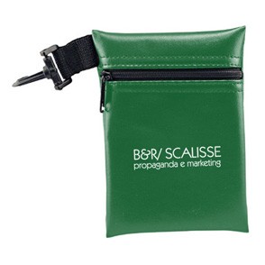 TexOLeather Vinyl Zippered Golf/ Accessory Bag 18