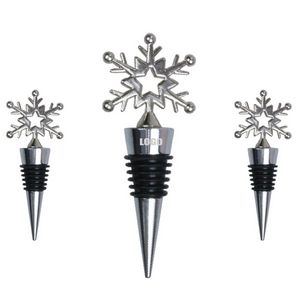 Unique Snowflake Design Wine Bottle Stopper 2