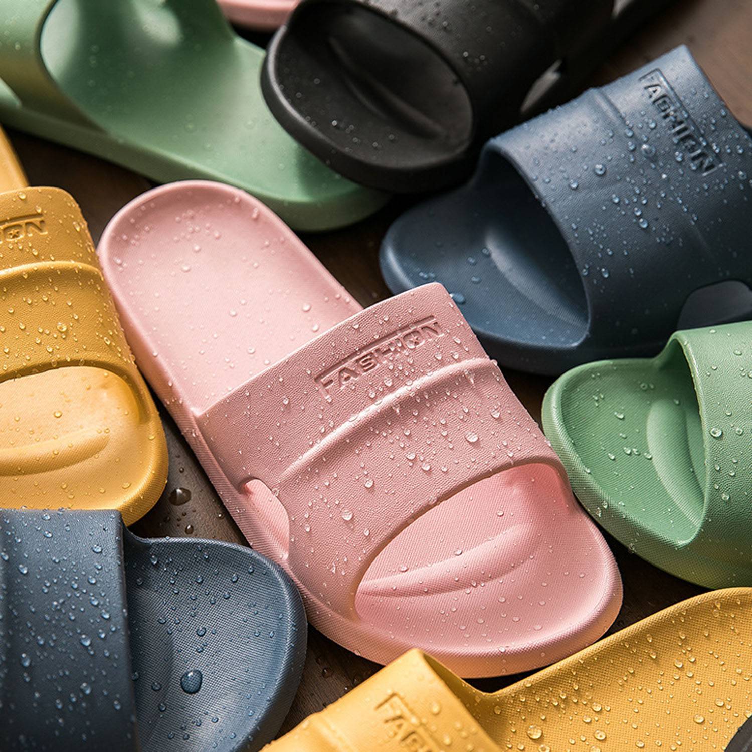 Personalized Non slip Home Sandal w/ Custom Imprint 8