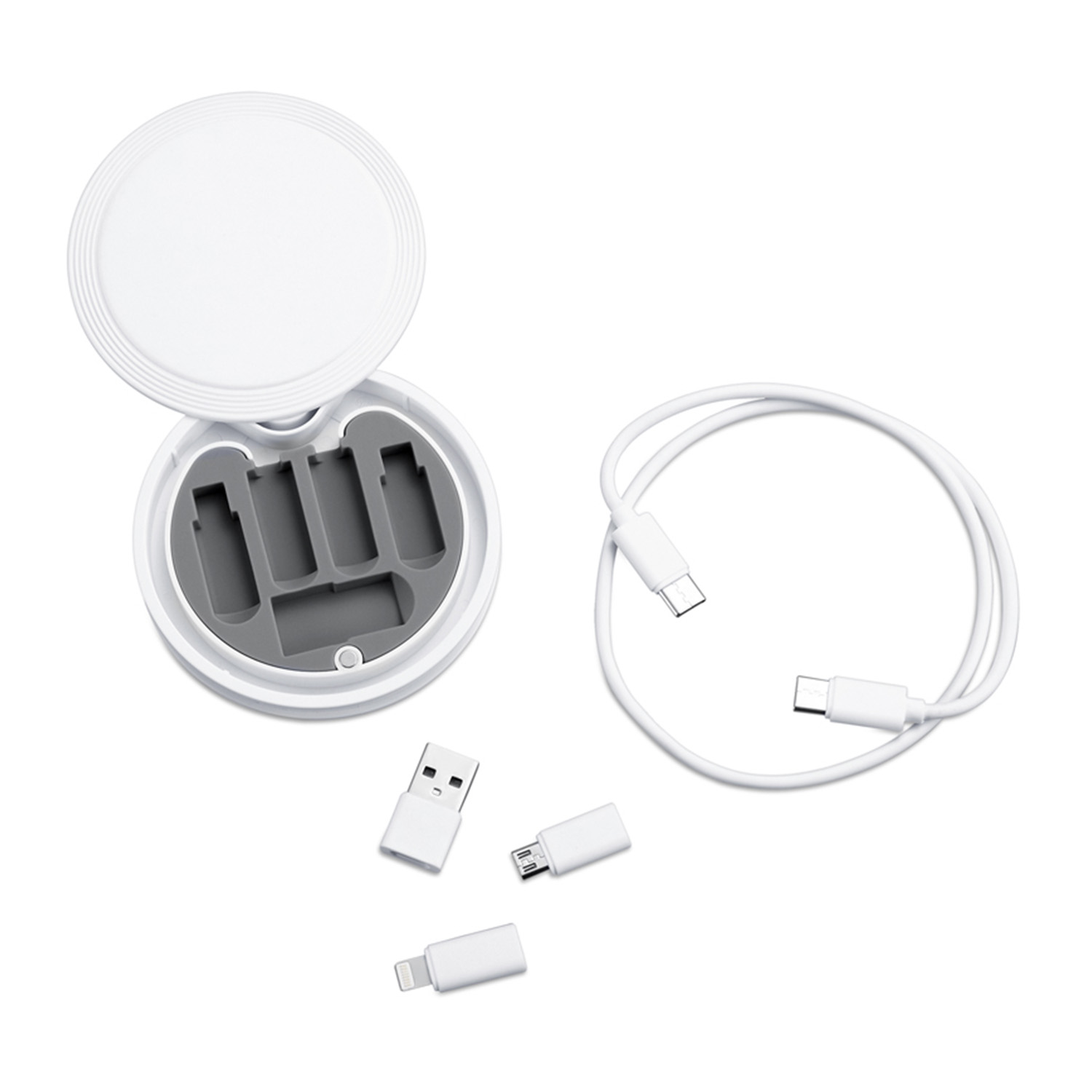 Round Charging Cable Kit 4