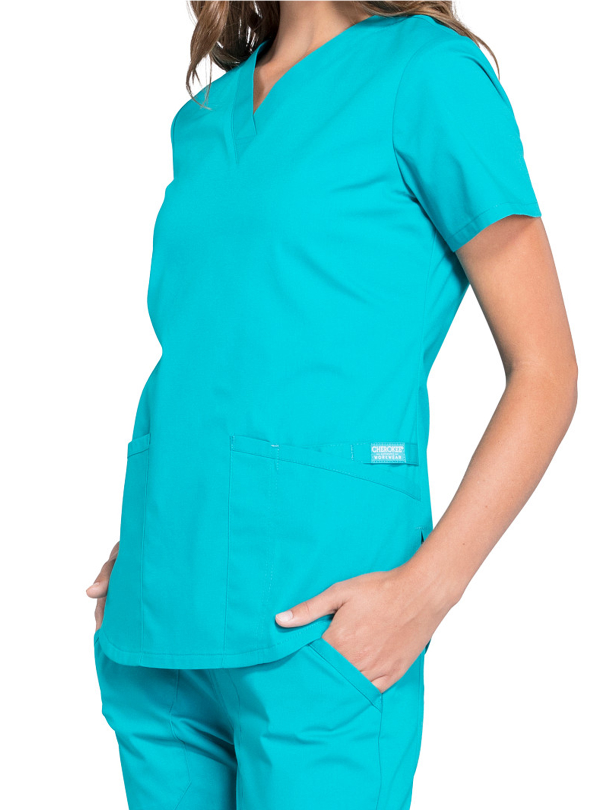 Cherokee - Workwear Professionals - Women's V-Neck Top 47