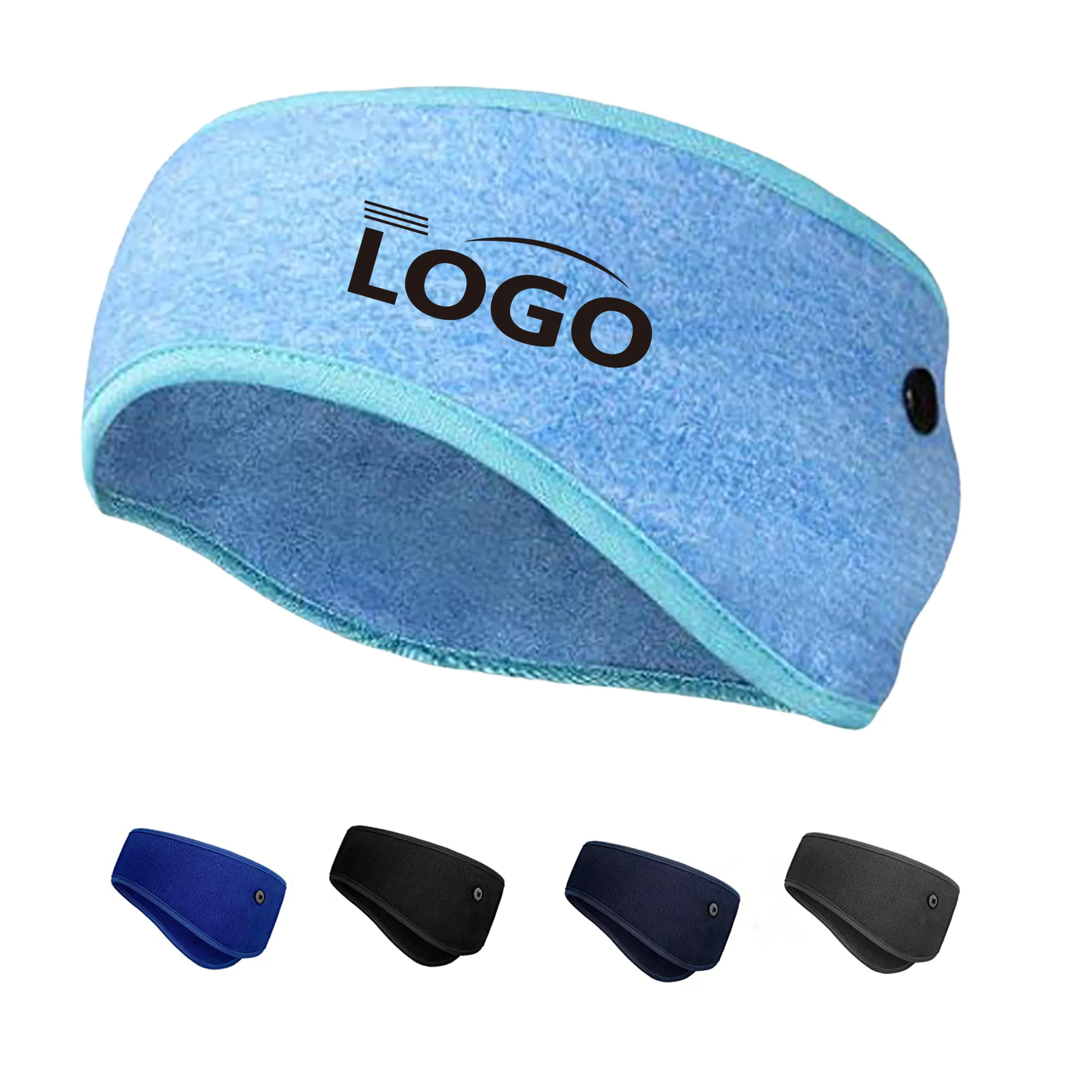 Ear Warmer Band with button 2