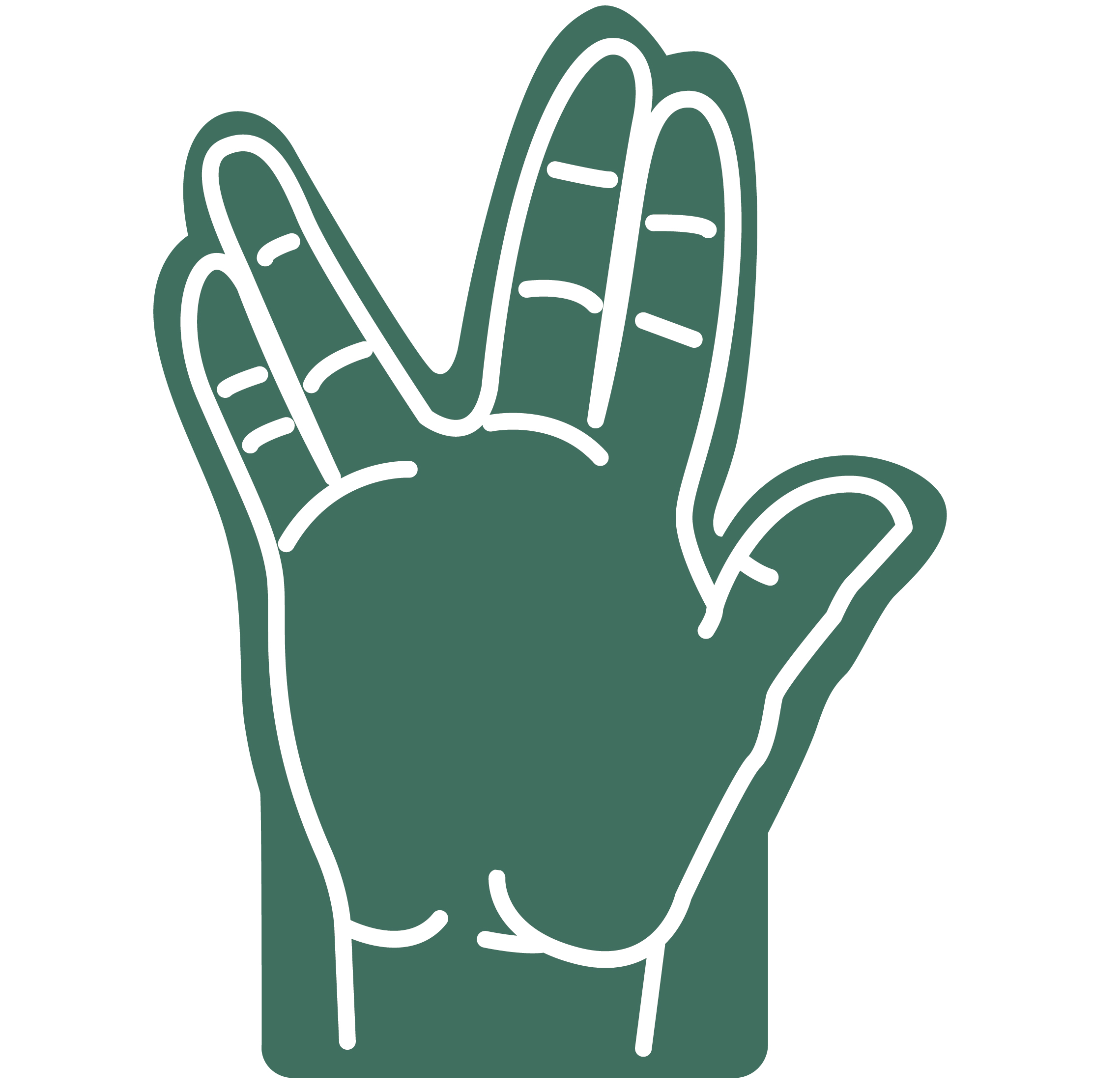 16" Foam Hand 2