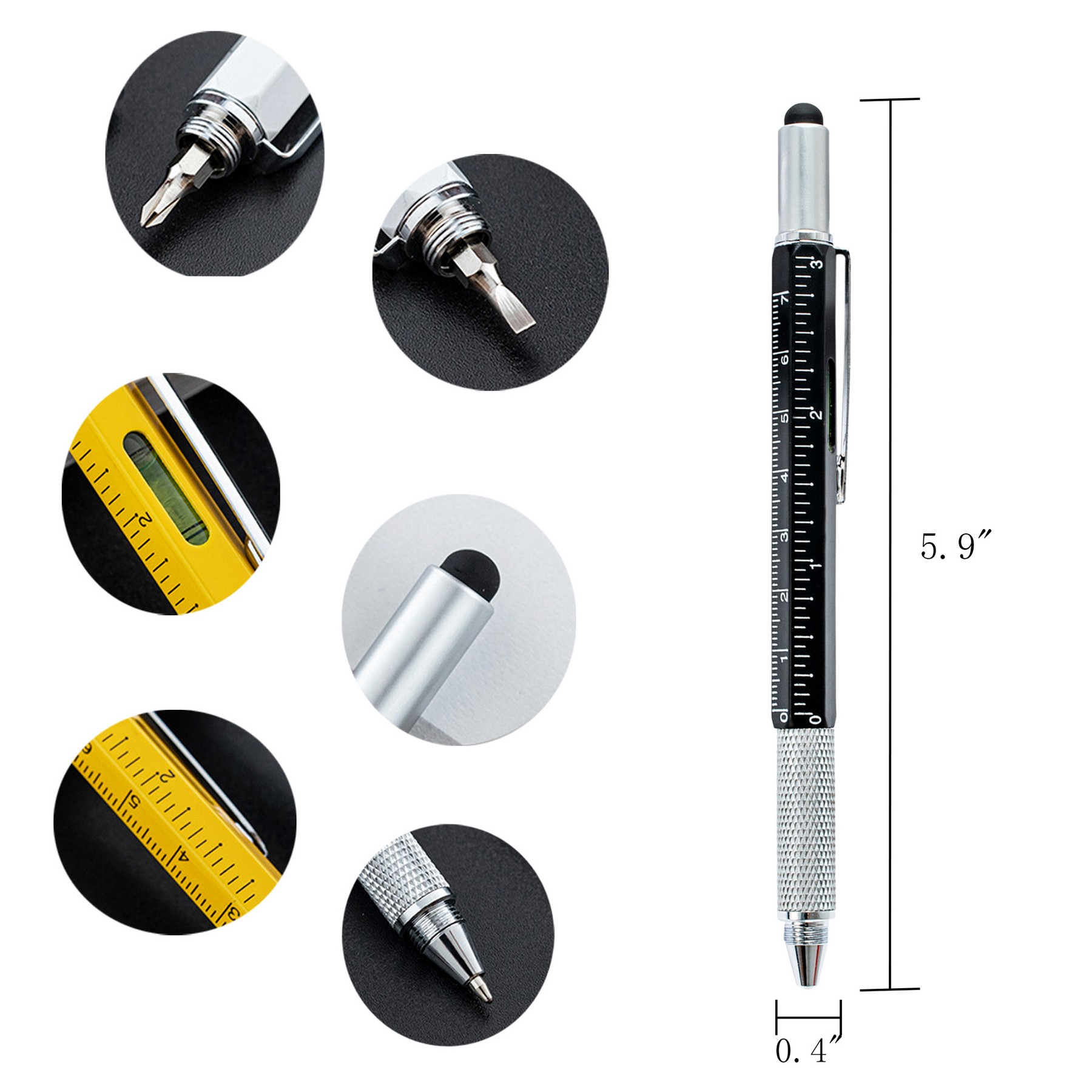 6 In 1 Metal Tool Pen 2