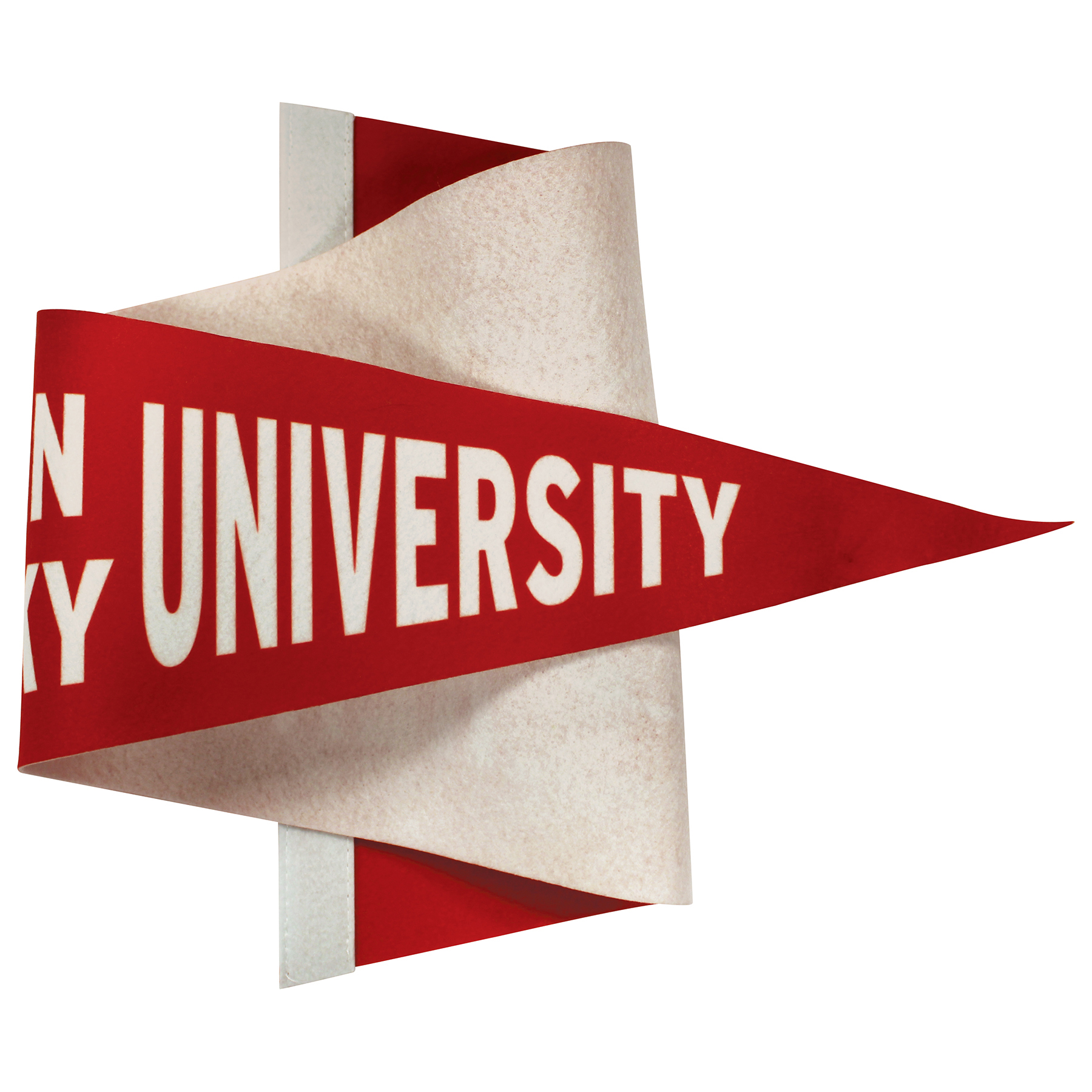 12" x 30" Custom Printed Soft Felt Pennant 4
