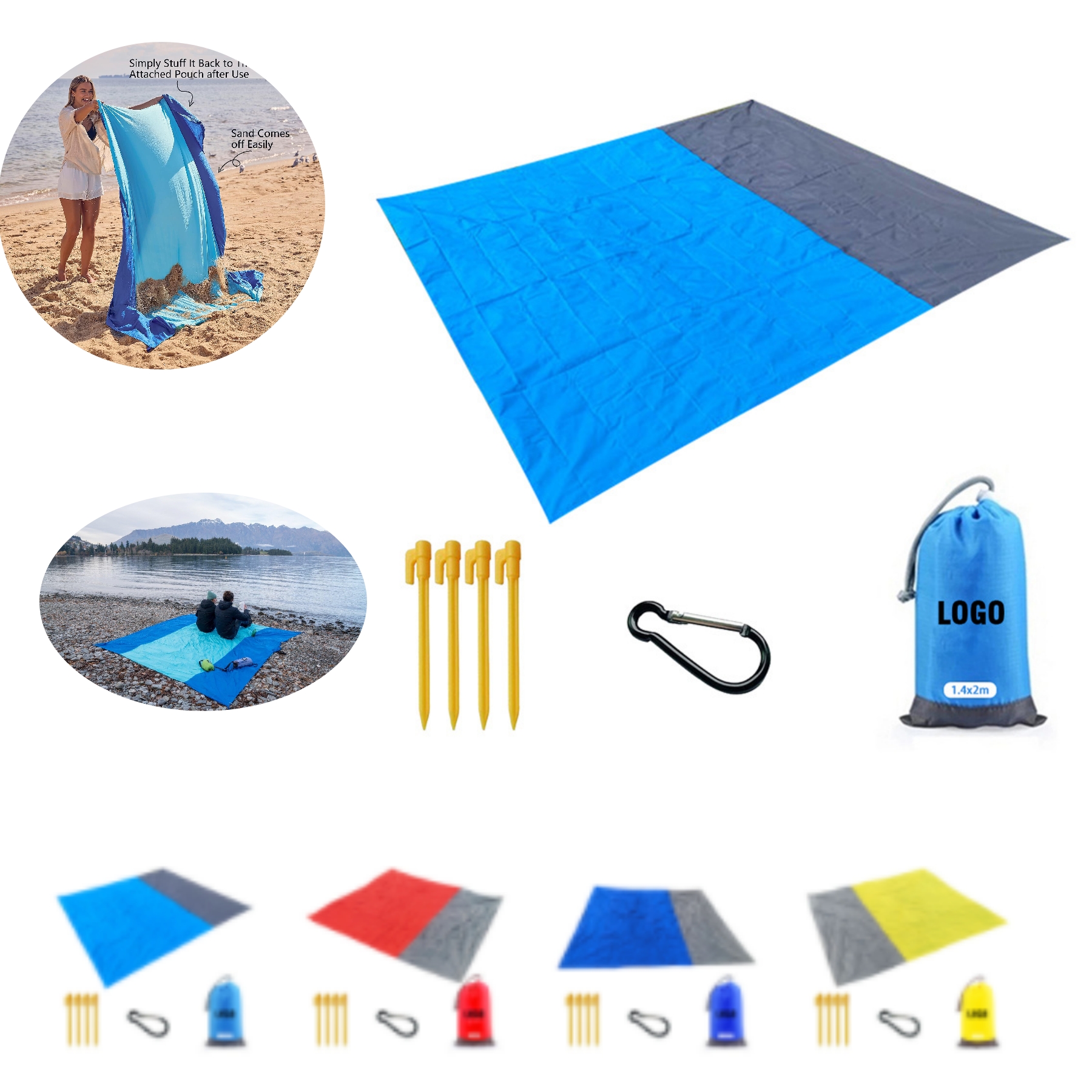 Beach Blanket Sandproof 3