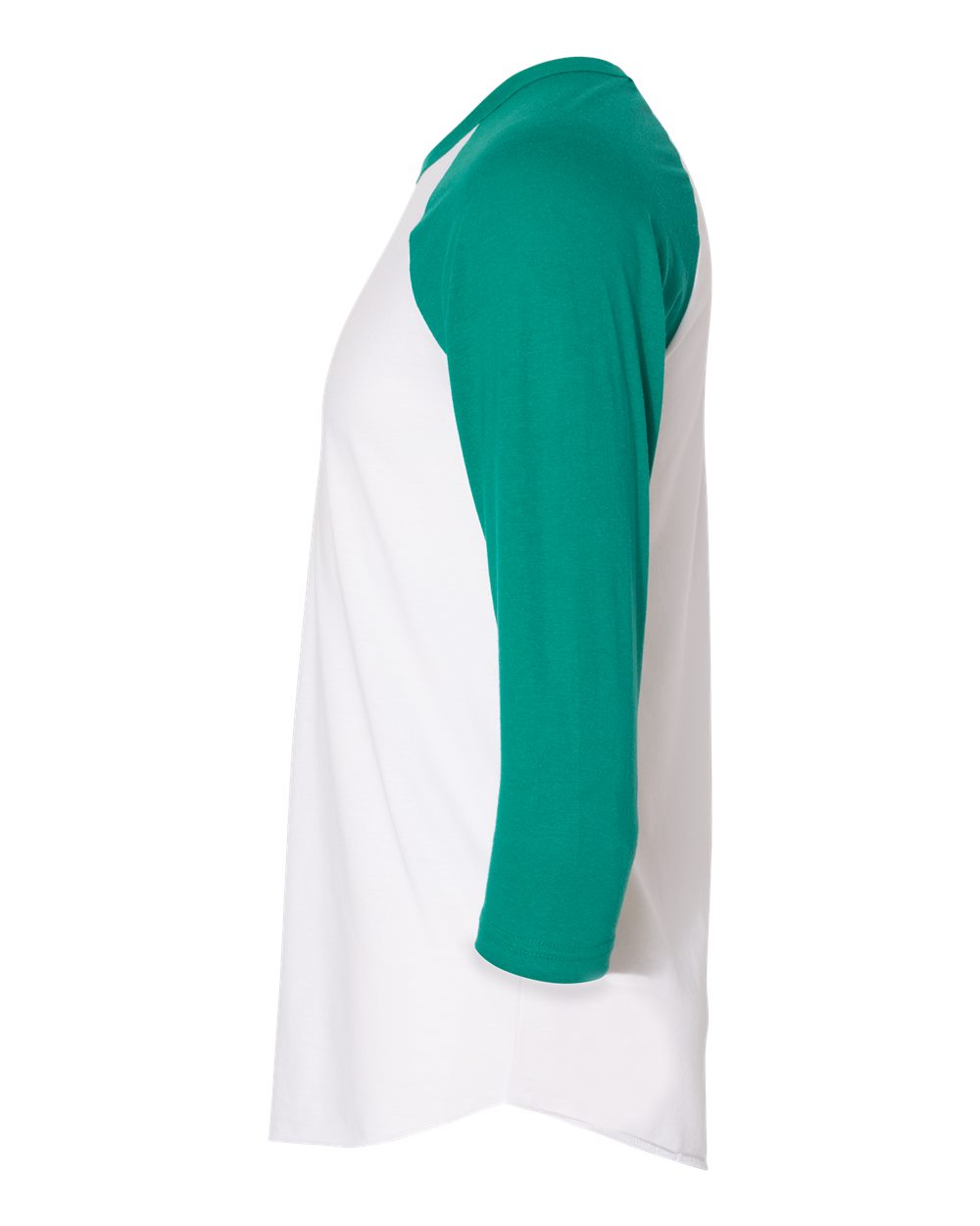 Unisex 50/50 Raglan Three-Quarter Sleeve Tee - BB453W 24