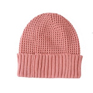 Winter Embroidered Knitted Hairball Beanie Hat 15