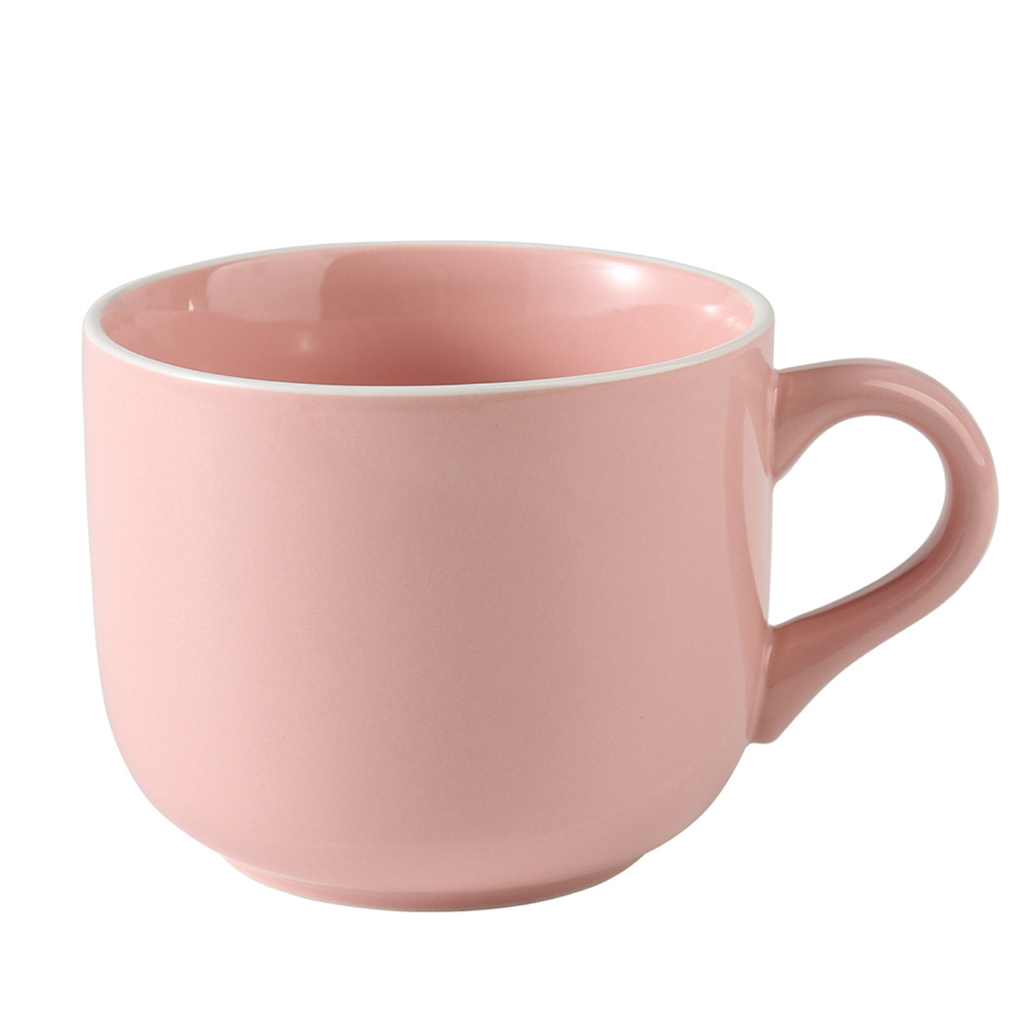 20oz Large Capacity Ceramic Mug w/ Handle 5