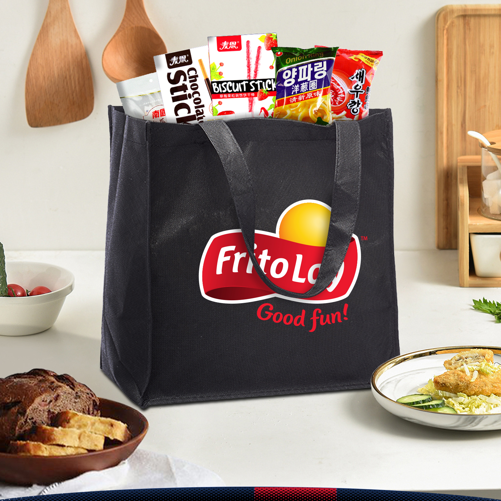 Bastle Grocery Tote Bags 9