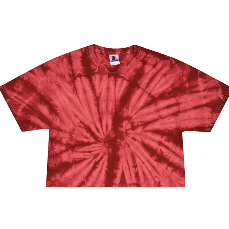 Tie-Dye Adult 5.4 Oz. 100% Cotton Spider T-Shirt 31