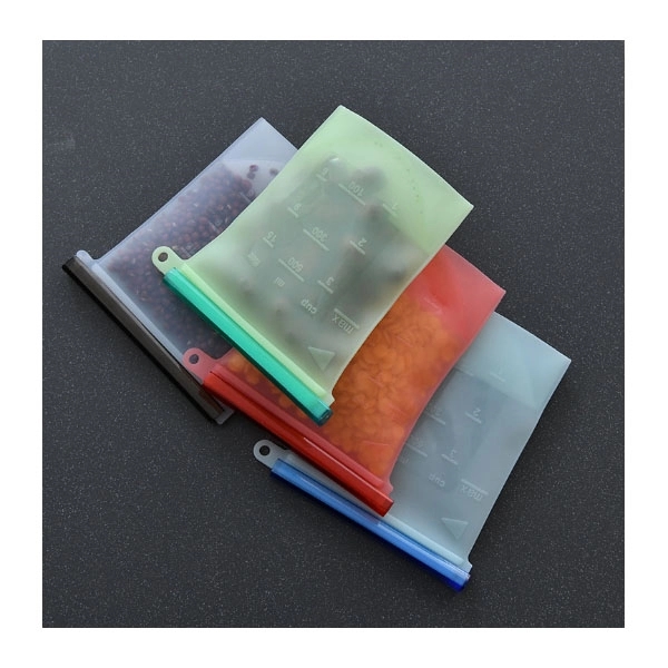 Small Silicone Food Storage Bag - 500ML 6