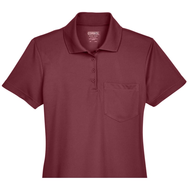 CORE365 Ladies' Origin Performance Piqué Polo With Pocket 37