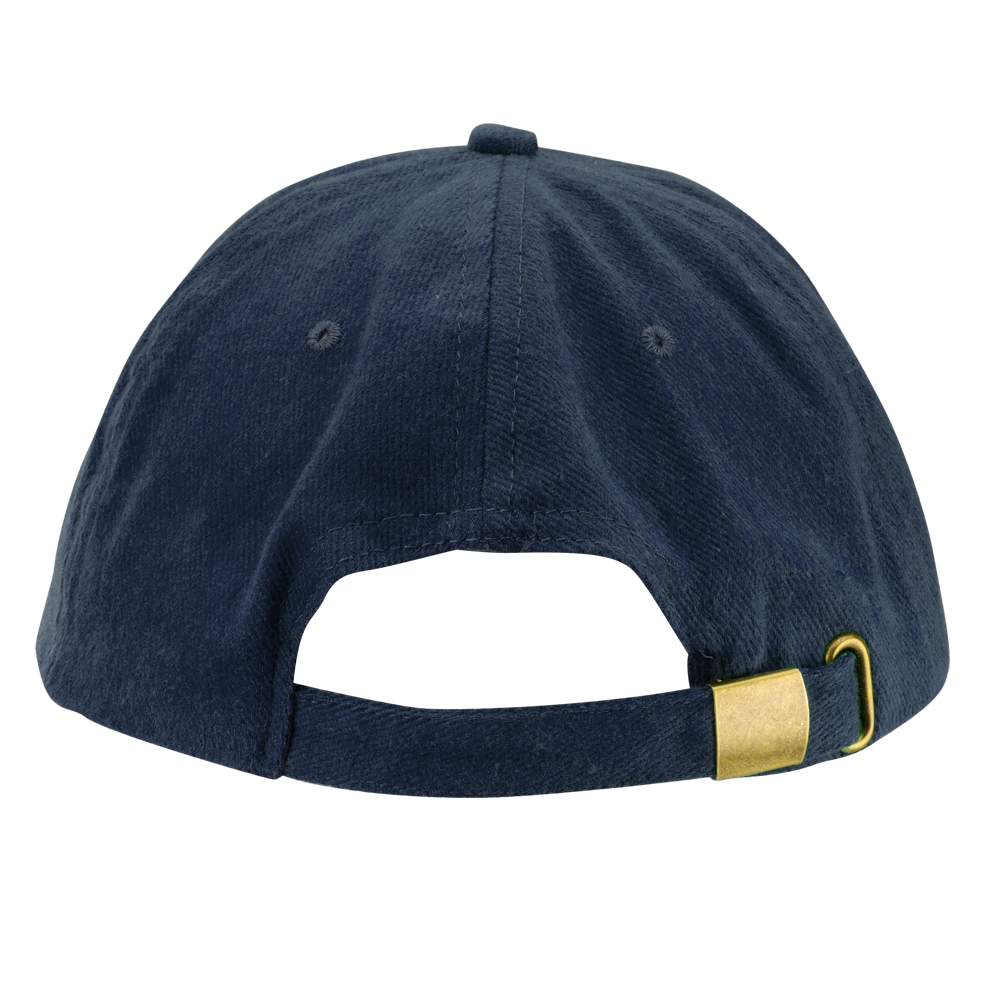 6 Panel Unconstructed Brushed Cotton Cap 5