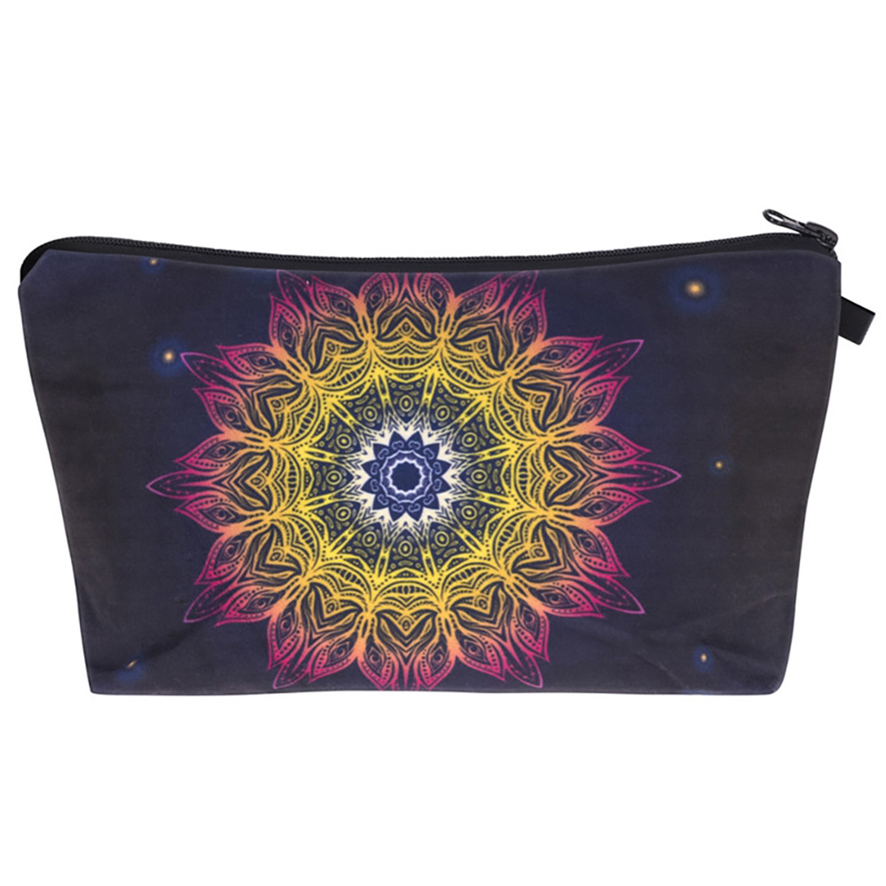 Digital Print Clutch Mandala Makeup Bag 2