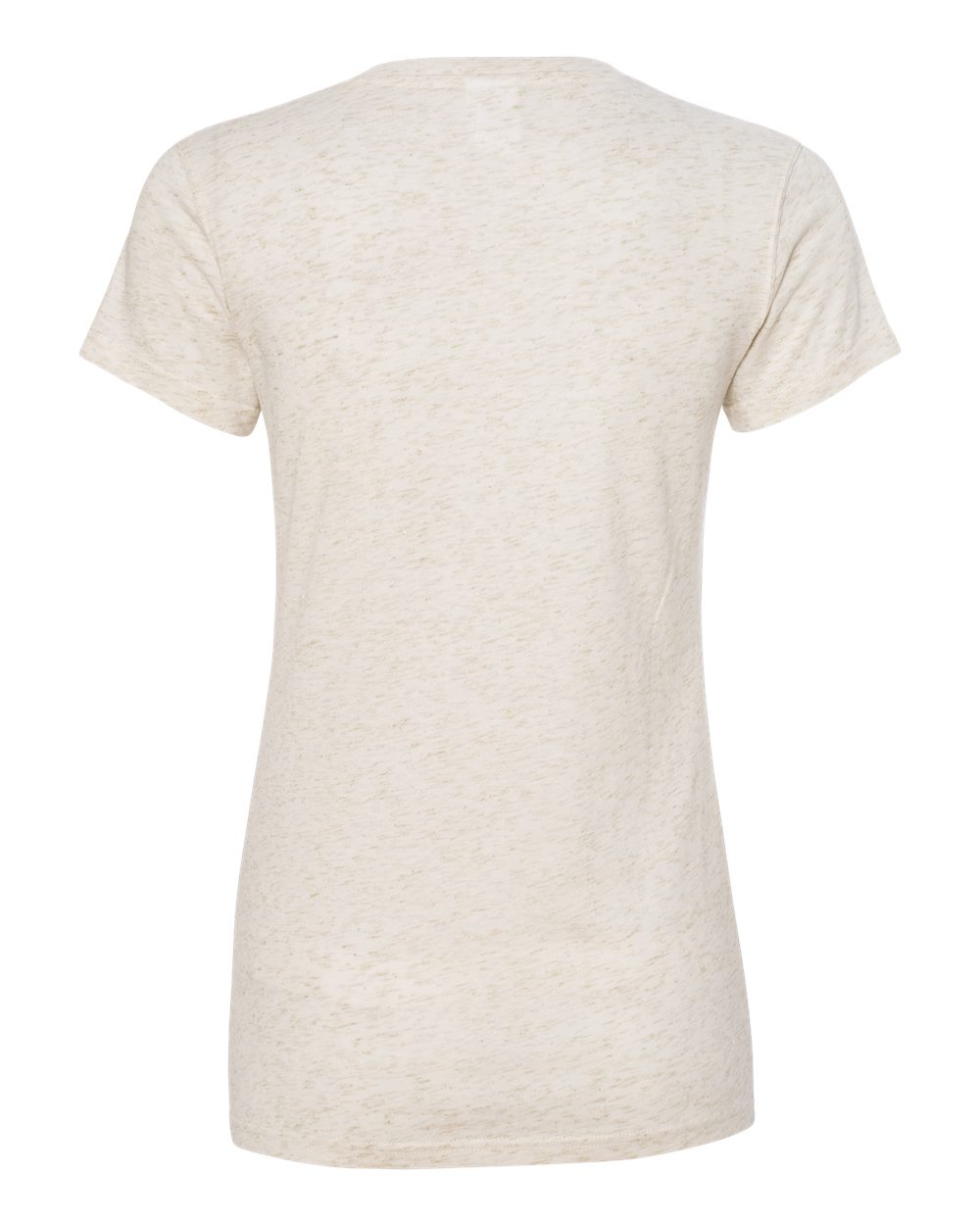 Women's Glitter V-Neck T-Shirt - 8136 17