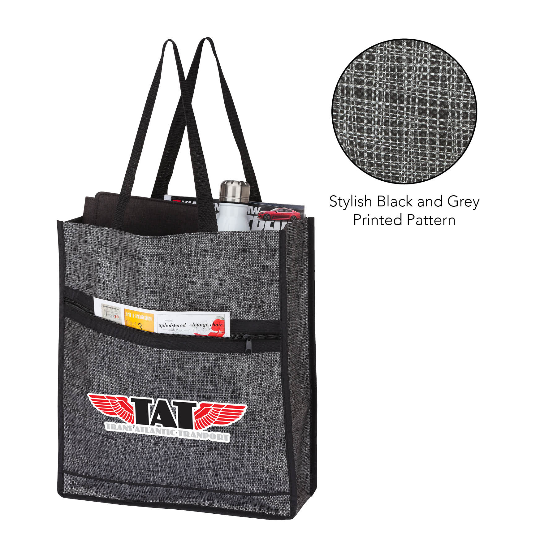 Impress Printed Tote Bag 8