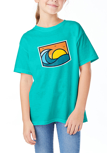 5.2 oz 100% Cotton (preshrunk) 70