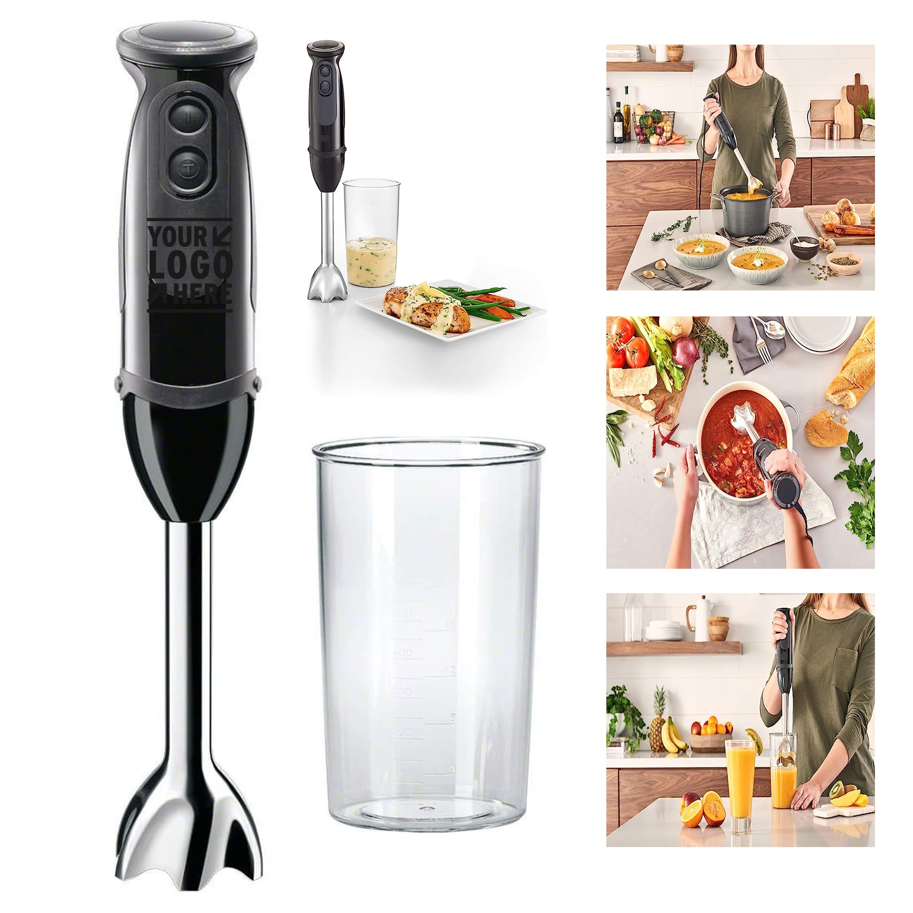 Stainless Steel Hand Blender 2
