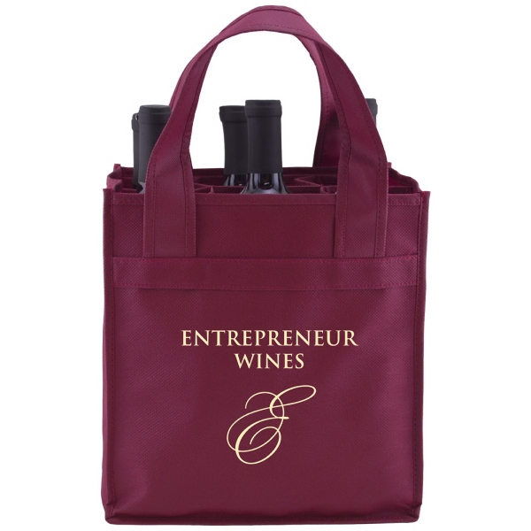Versatile 6 Bottle Wine Bag 7