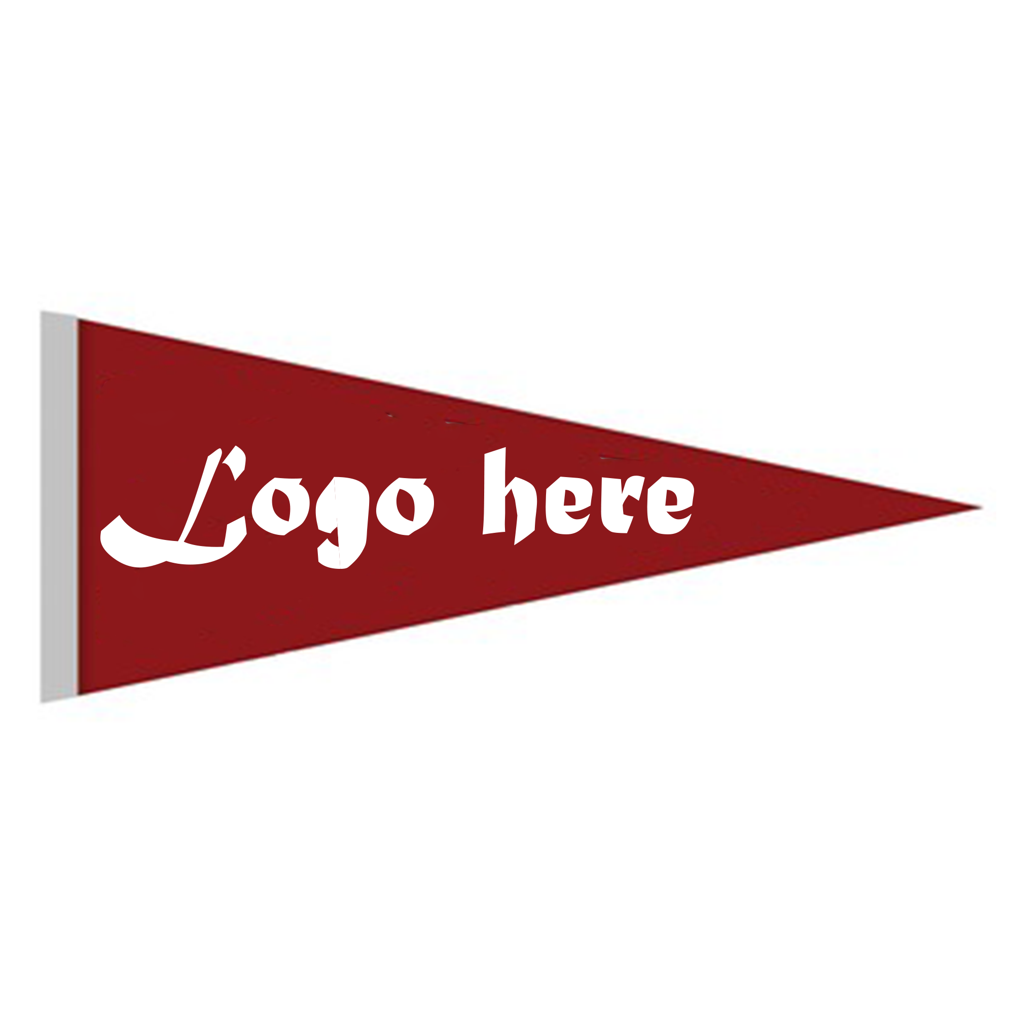 Triangle Felt Pennat Flag 1