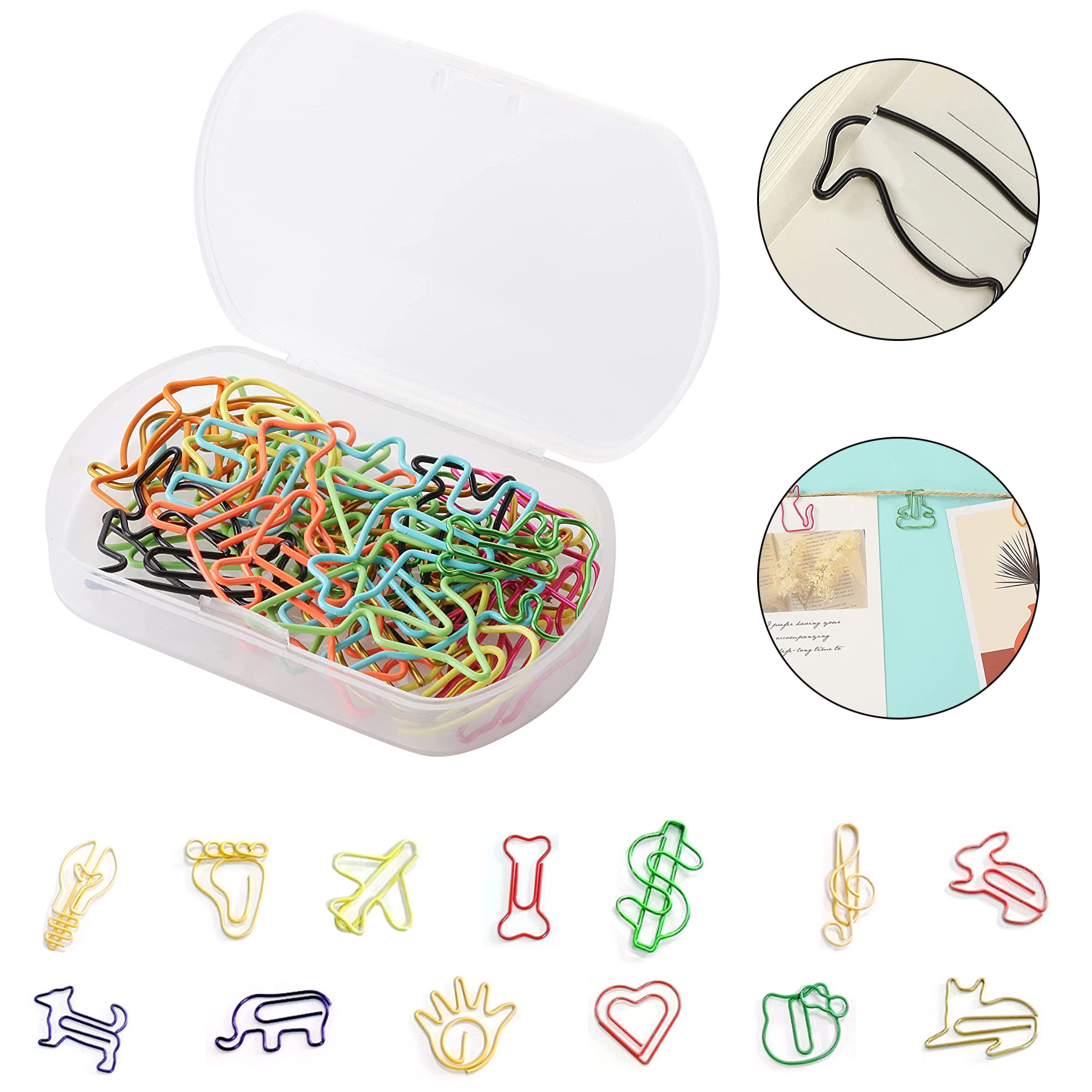 Animal Shaped Paper Clips 1