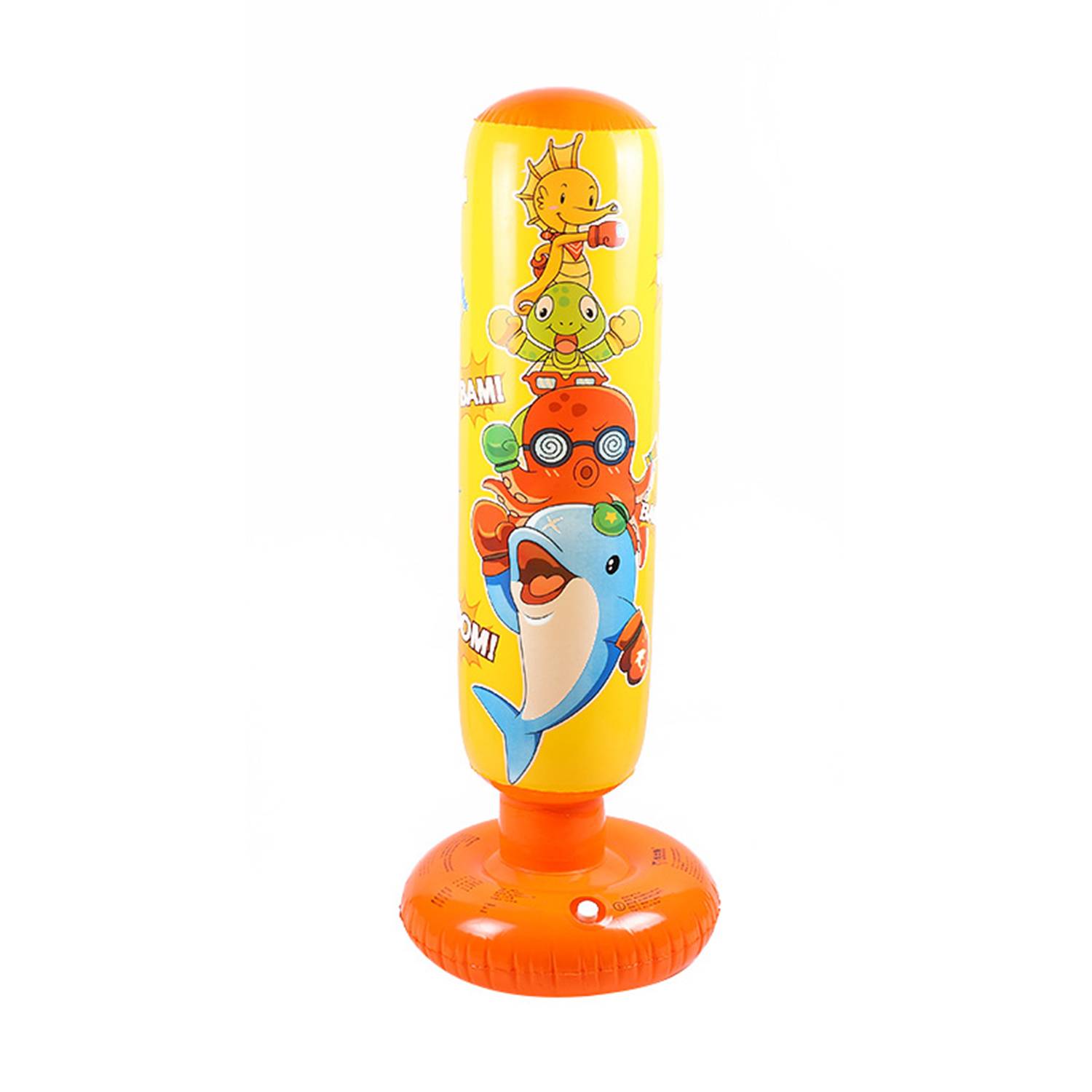 Inflatable Punching Bag - Freestanding Stress Relief Toy 7