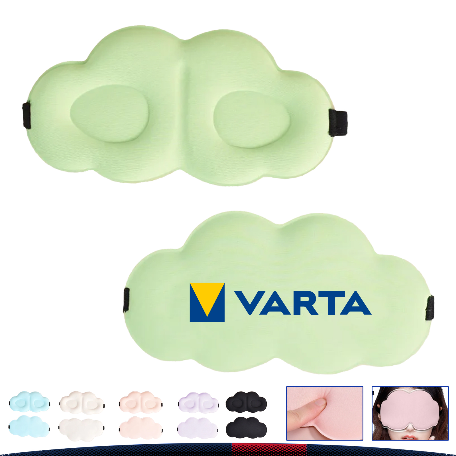3D Cloud Shaped Eye Mask 4
