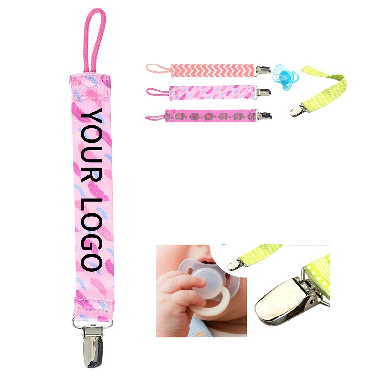 Soft Pacifier Clip Strap for Toys and Teethers 2