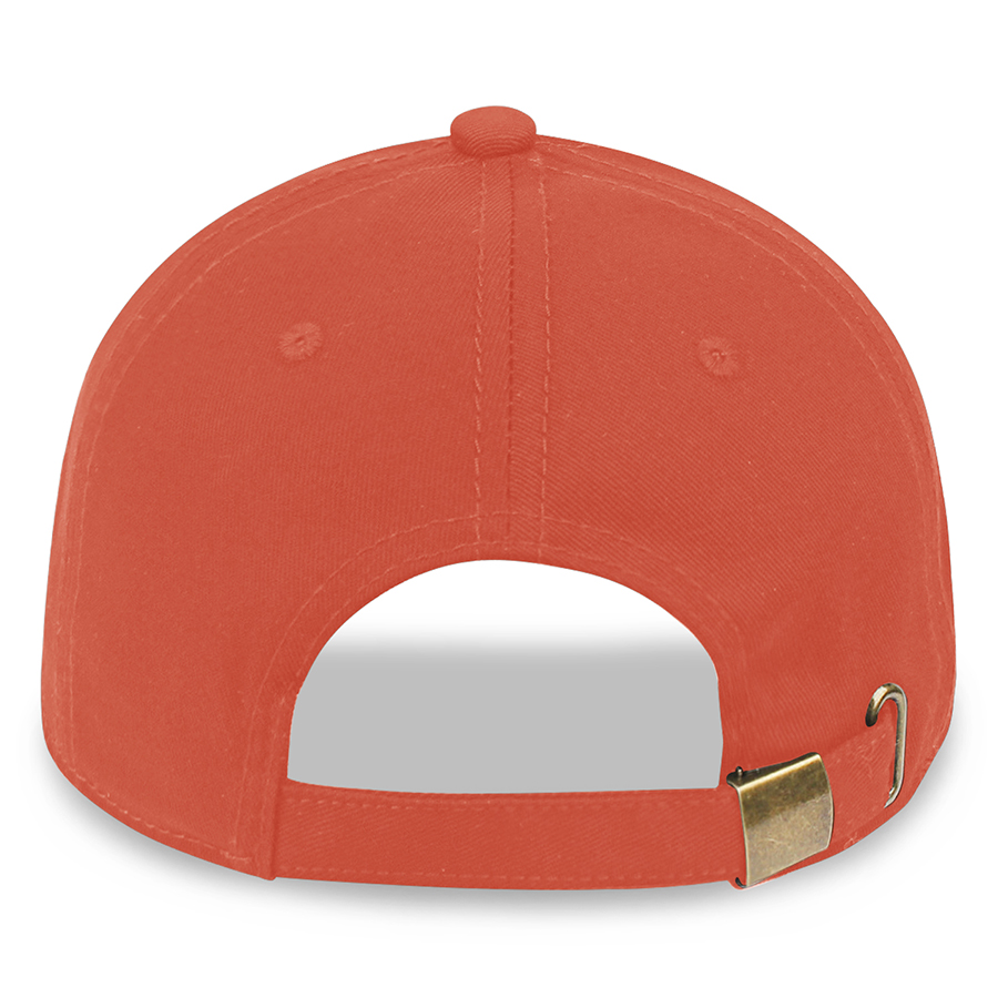 Stock Solid Color Cotton 6-Panel Baseball Cap w/ Metal Tuck 12