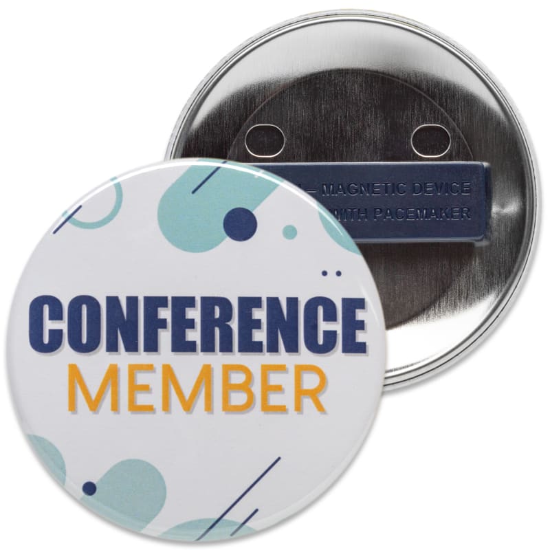2.25 Inch Round Wearable Clothing Magnet Buttons 5